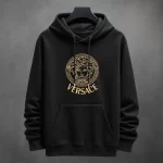 Buzo con Capota Versace Estampado