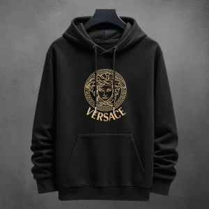 Buzo con Capota Versace Estampado