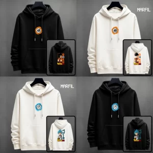 Buzos con Capota Dragon Ball Z Colección 2026 Estampado