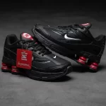Zapatillas-Nike-Shox-R4-X-Supreme-Replica-AAA