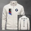 Buzo Bmw Reflectivo Estampado Cuello Alto