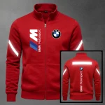 Buzo Bmw Reflectivo Estampado Cuello Alto