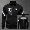 Buzo Bmw Reflectivo Estampado Cuello Alto