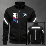 Buzo Bmw Reflectivo Estampado Cuello Alto