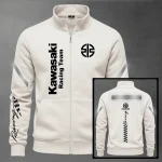 Buzo Kawasaki Reflectivo Estampado Cuello Alto