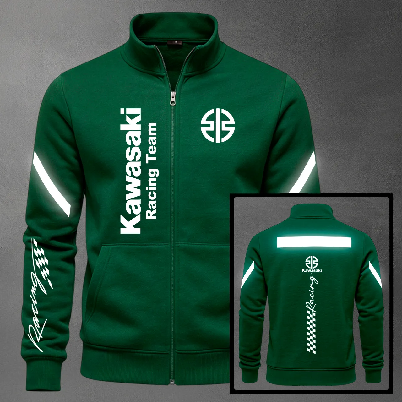 Buzo Kawasaki Reflectivo Estampado Cuello Alto-3_11zon Buzo Kawasaki Reflectivo Estampado Cuello Alto