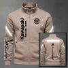 Buzo Kawasaki Reflectivo Estampado Cuello Alto
