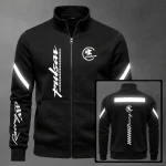 Buzo Pulsar Reflectivo Estampado Cuello Alto