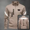Buzo Royal Reflectivo Estampado Cuello Alto