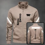 Buzo Royal Reflectivo Estampado Cuello Alto