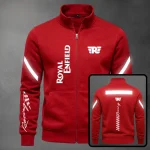 Buzo Royal Reflectivo Estampado Cuello Alto
