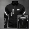 Buzo Royal Reflectivo Estampado Cuello Alto
