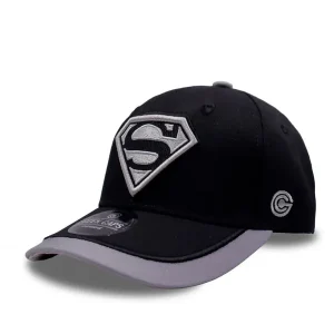 Gorra Superman Plana Negro